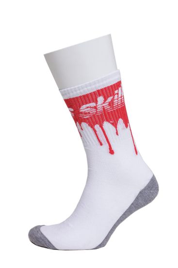 Носки SKILLS Кровь Белый O/S