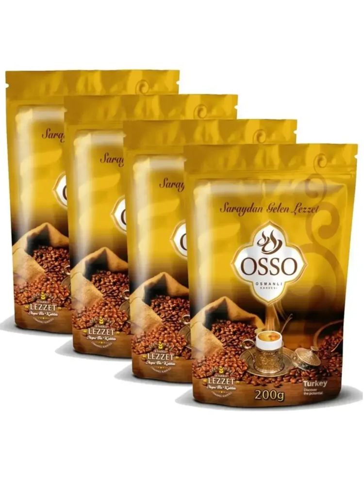 Кофе молотый Osso Kahve Османский 200 г х 4 шт