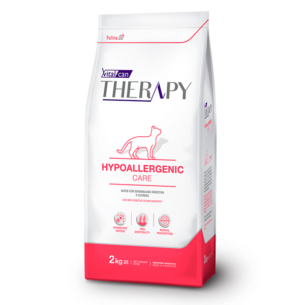 Vitalcan Therapy Feline Hypoallergenic Care 2 кг для кошек с аллергией Виталкан