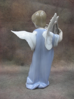 Статуэтка. Фарфор. Ангел с лирой. Lladro. Испания