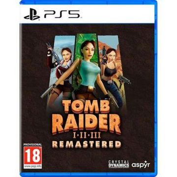 PS5 Tomb Raider 1-2-3 (I-II-III) Remastered (Б/У, Полностью на русском языке, PPSA-16902)