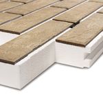 Термопанель ППС Cerrad Loft Brick Salt - 1020х455 мм