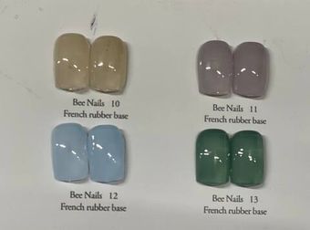 BeeNails 12, French rubber base