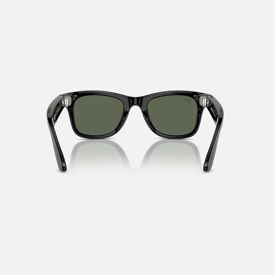 Ray-Ban Meta Wayfarer Smart Glasses - Прозрачные / темно-зеленые Линзы (Size S)