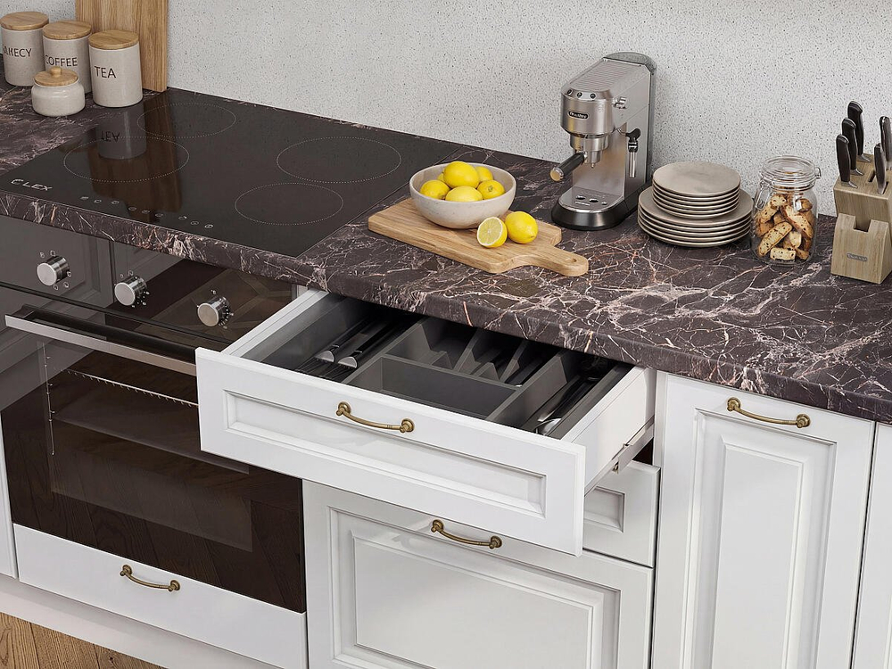 Ницца-05 Дуб оливковый/Белый