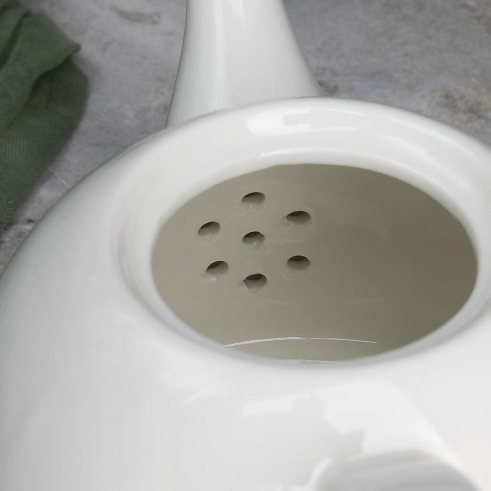 Чайник 760 мл d 13,2/6,8 см h12 см белый фарфор P.L. Proff Cuisine [1]