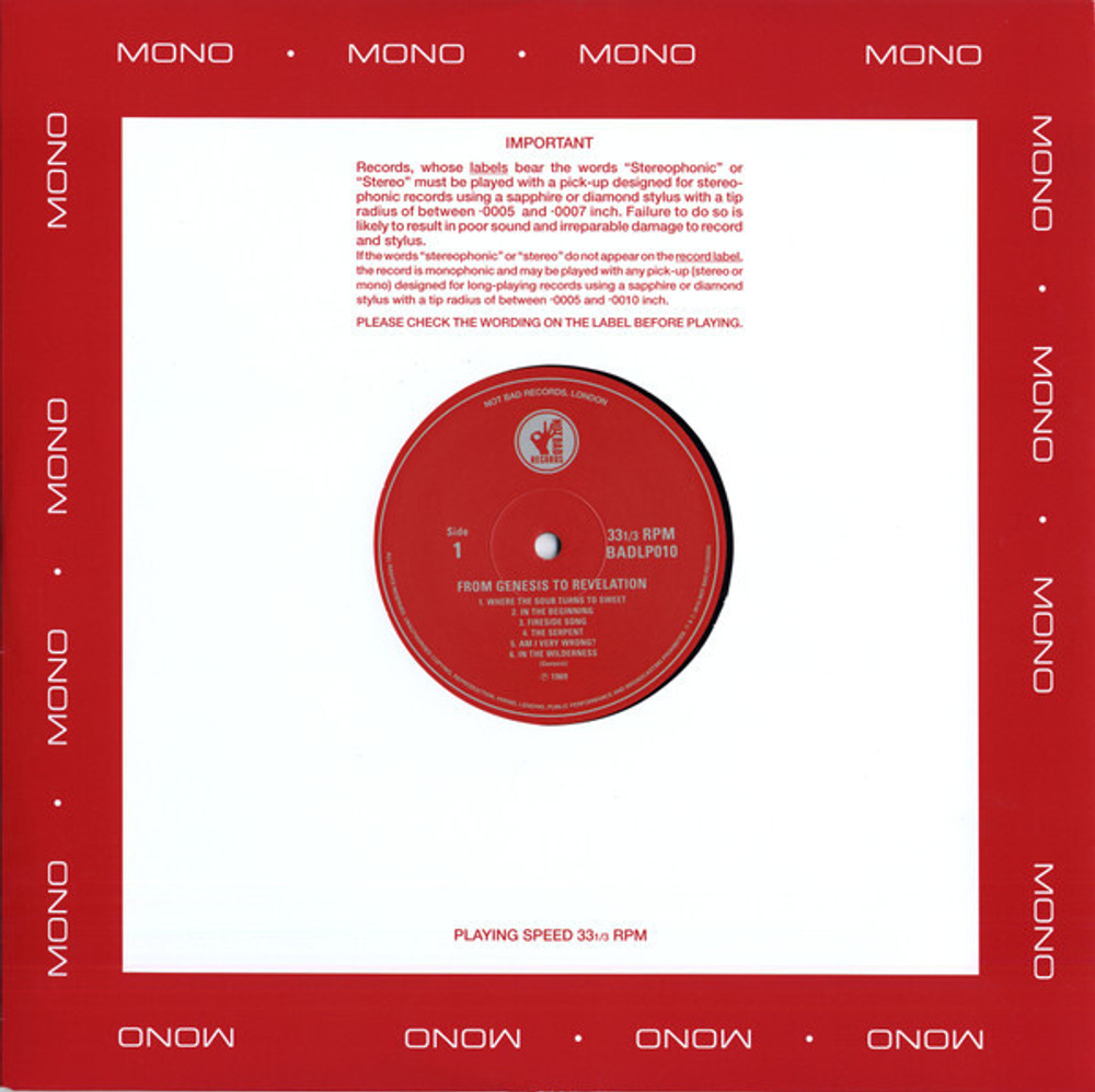 Genesis / From Genesis To Revelation (3LP+3x7" Vinyl Single)