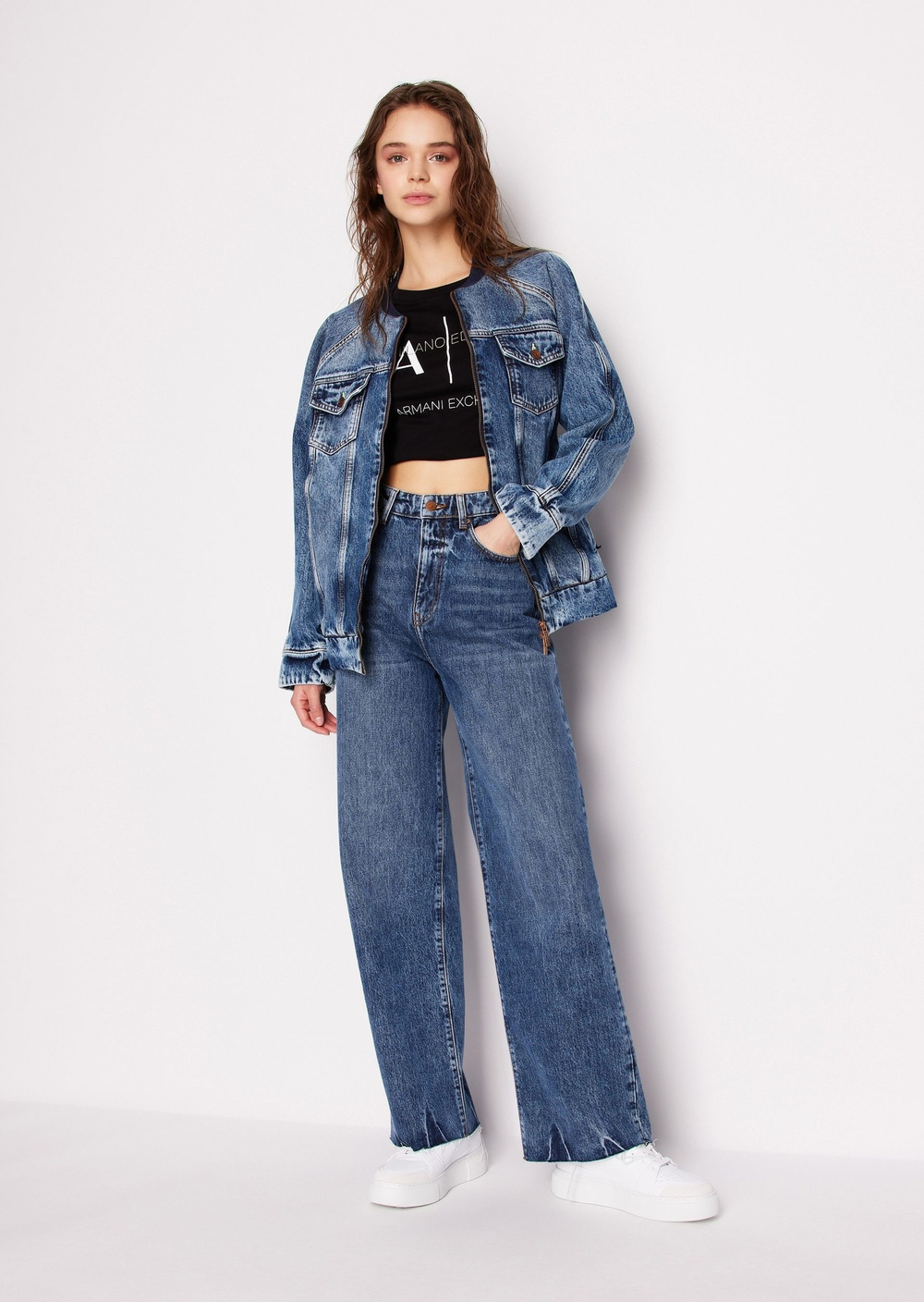 Куртка джинсовая женская ARMANI EXCHANGE