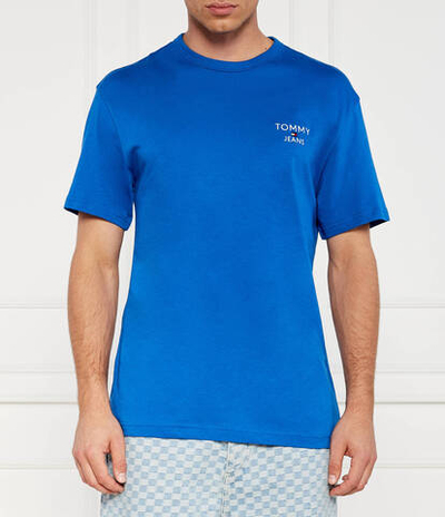 Футболка Tommy Jeans - голубой(DM0DM18872)