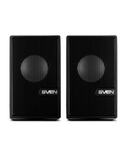 Колонки Компьютерная акустика 2.0 Sven 340 черная (6 Вт, питание USB, BT)