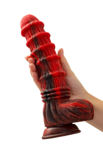 Силиконовый вибратор Monster Tops - 27 см.