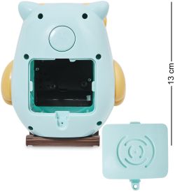 GAEM Art CL-61/3 Будильник «Сова» голубой