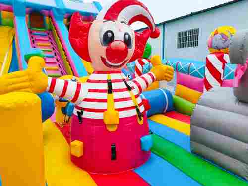 Коммерческий надувной батут «Парк развлечений 4» 12*6*7 м