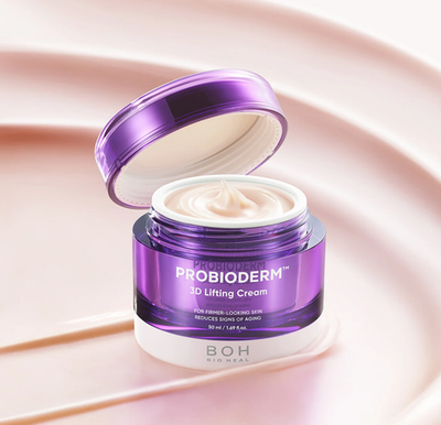 BIOHEALboH Probioderm 3D Lifting Cream Лифтинг крем с пробиотиками 50мл+50мл+2 лифтинг маски