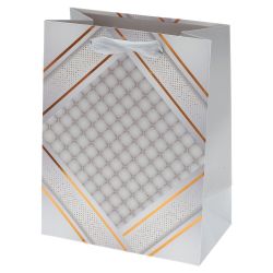 GAEM Пакет подарочный S (бумага 230г/м2, блок микс 12шт), L18 W8 H23 см, 4в.