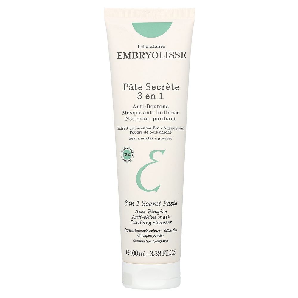 Embryolisse, 3 в 1 секретная паста, 100 мл (3,38 жидк. унции)