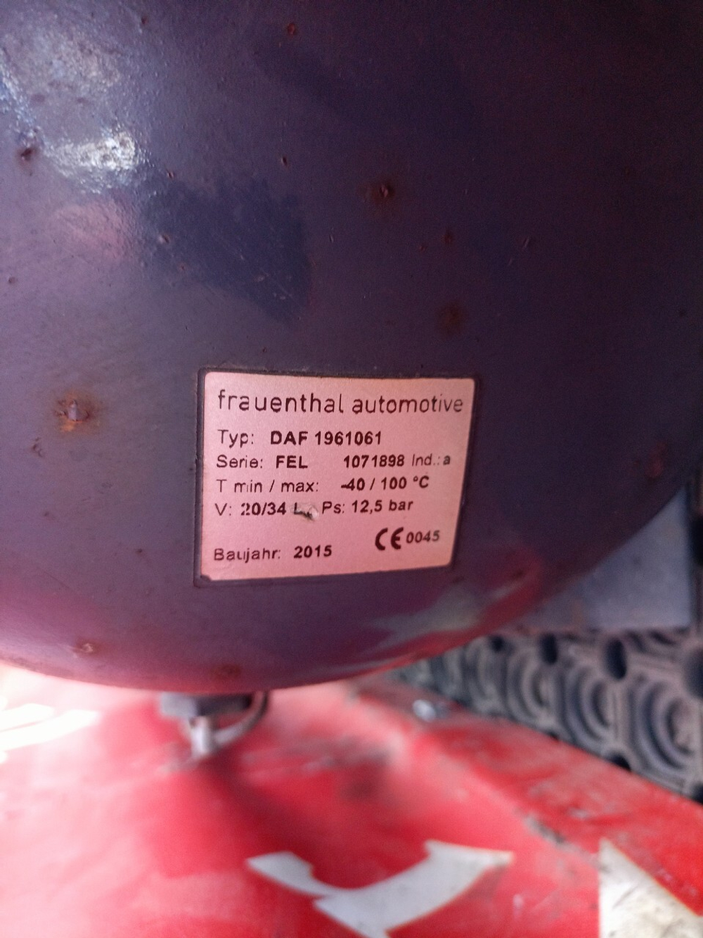 Ресивер воздушный 54L