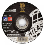 Диск шлифовальный по нержавеющей стали Atlas Inox A30S - T27 (125x6.4x22.23)