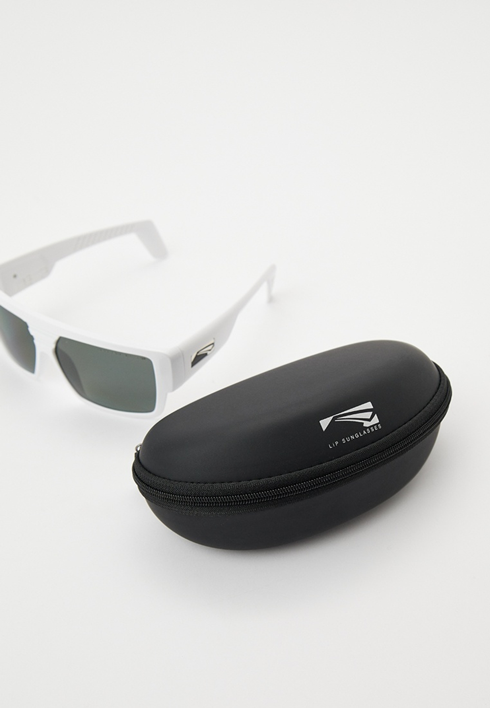 Спортивные очки LiP Rock / Gloss White / PC Polarized / Smoke