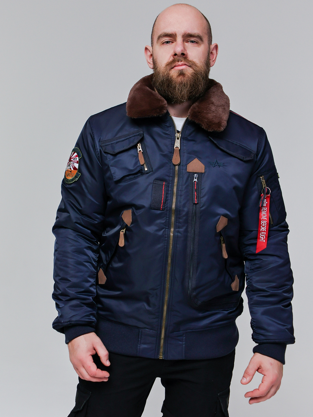 Бомбер утепленный Alpha Industries AL1000