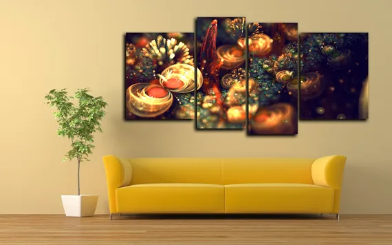 Модульная картина "Фракатлы"