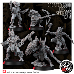 Kroot Kroll Spec Ops Team