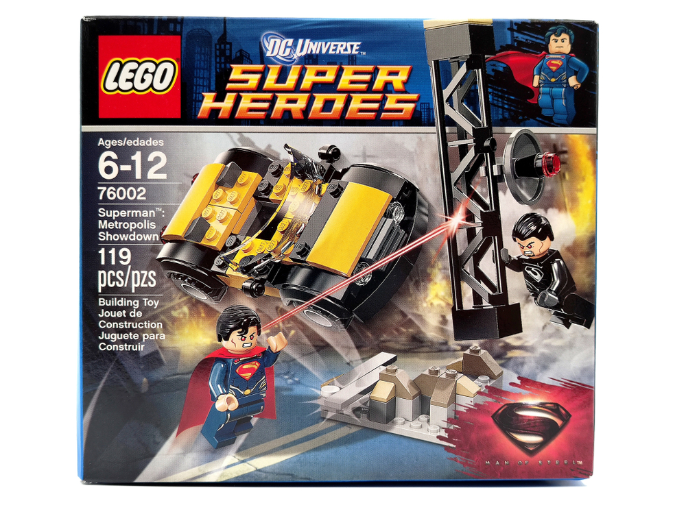 Конструктор LEGO 76002 Супермен: Разборки в Метрополисе