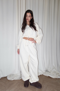 Комплект спортивный, утепленный, худи и брюки