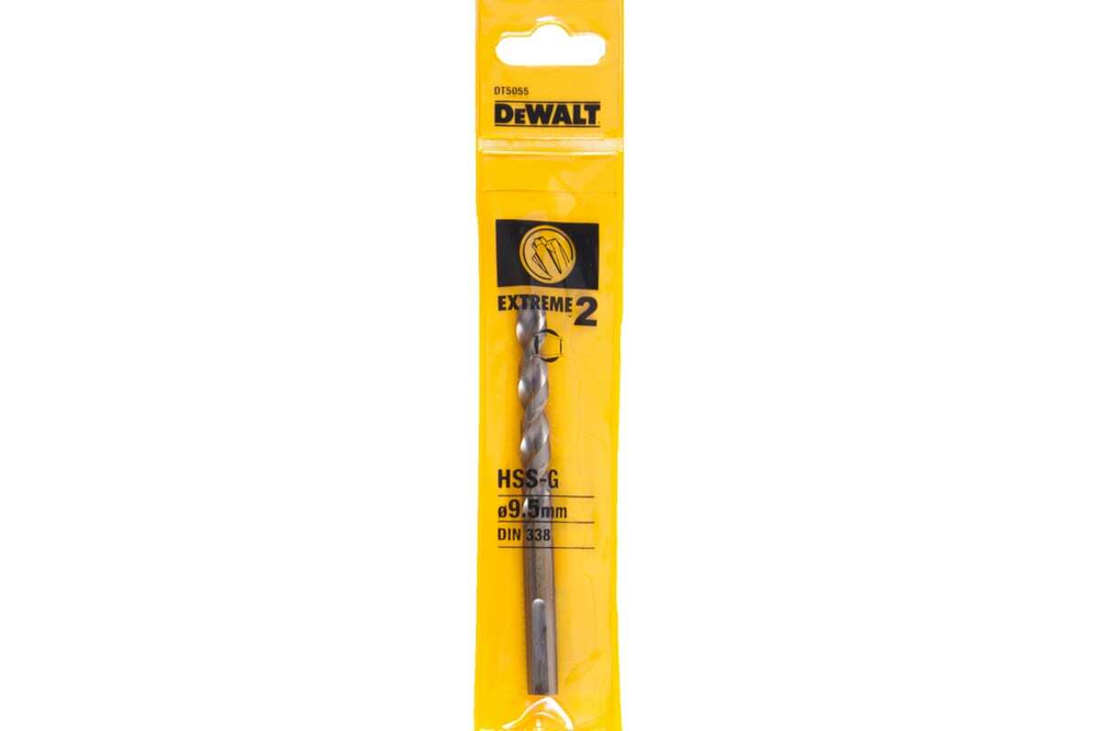 Сверло по металлу EXTREME 2 HSS-G (9.5х125х78 мм) DEWALT DT5055