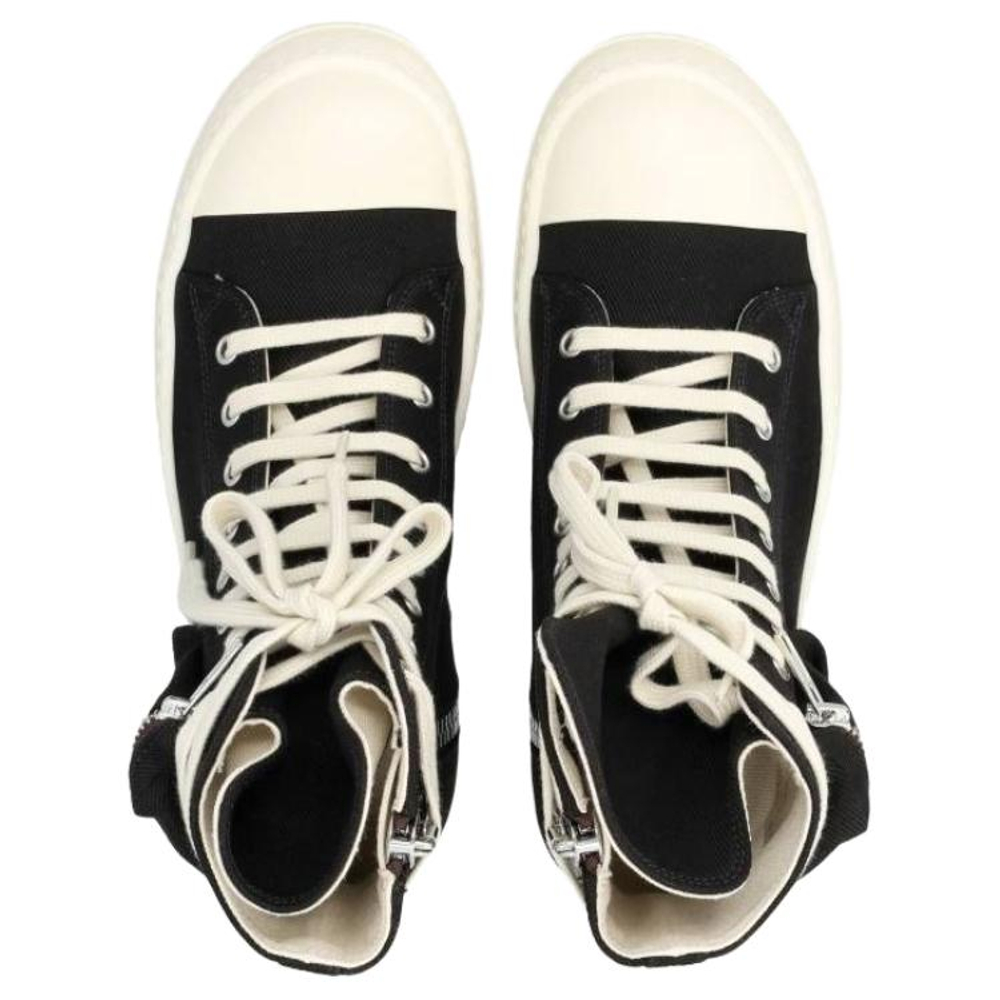 Rick Owens DRKSHDW Canvas Shoes Women"s High top Black
