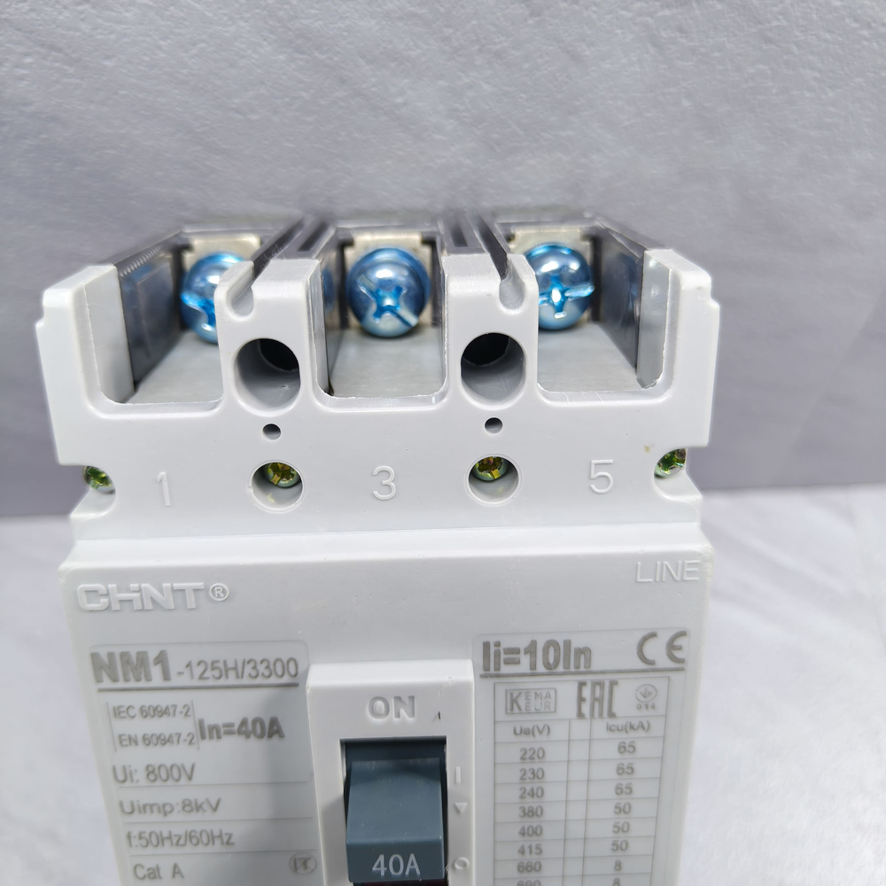 Автомат 50кА 3Р - CHINT NM1-125H (100А, 40А, 32А, 25А)