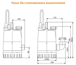 Дренажный насос Grundfos CC 9A1