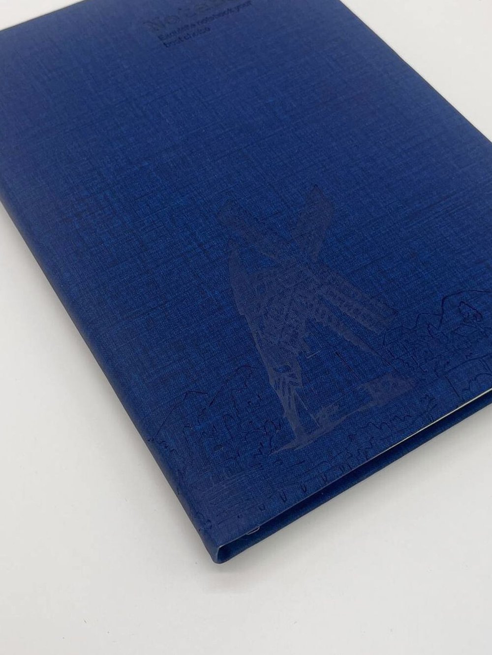 Блокнот 112 л. В5 25*17,5 см лин. т.син.джинс (7674-5)