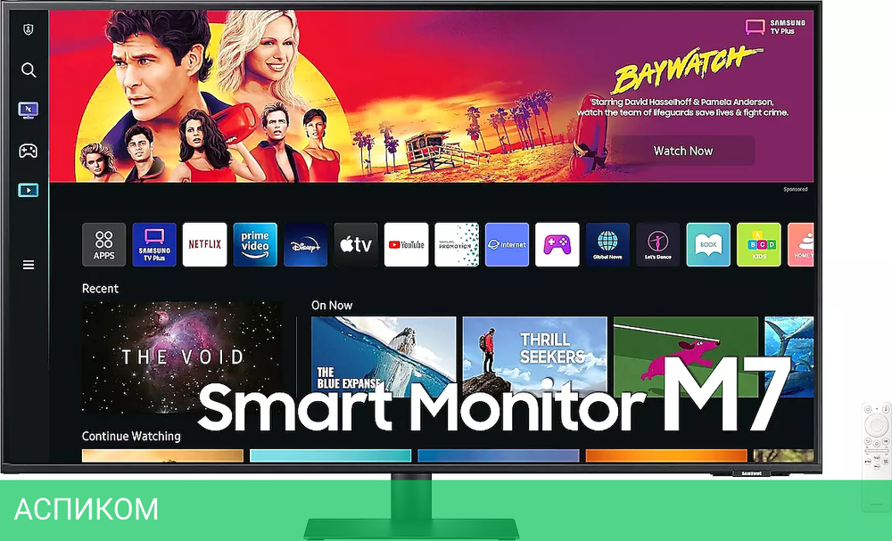 Smart монитор Samsung Smart M7 LS32BM700UPXEN