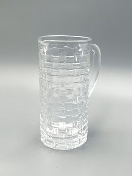 Графин стеклянный 1,2 л. с ручкой плетеная серия