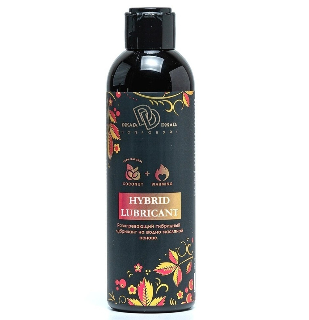 Лубрикант гибрид водно-кокосовый разогревающий Hybrid Lubricant 200 мл