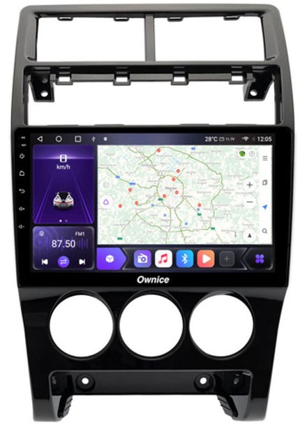 Магнитола для Lada Priora 2013-2018 - Carmedia SF-9066-3 QLed, Android 10/12, ТОП процессор, CarPlay, SIM-слот