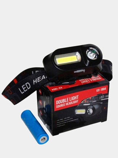 Фонарь налобный светодиодный аккумуляторный фонарик