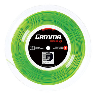Струны теннисные Gamma Moto String Reel 100m - Lime