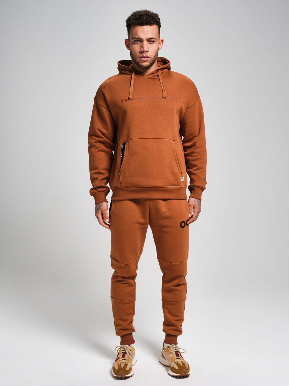 Худи мужское ORIGINAL CREATOR OVERHEAD HOODIE, Коричневый