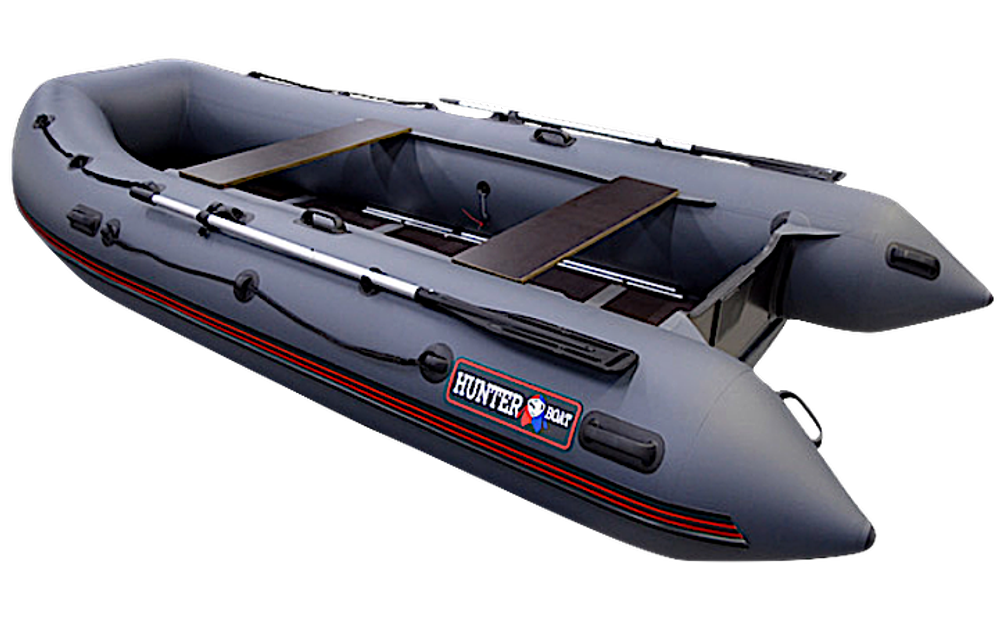 Лодка ПВХ Hunterboat Хантер Классика 390New2022 -