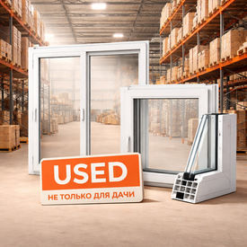 Почему окна и двери Б/У выбирают для бизнеса и производства