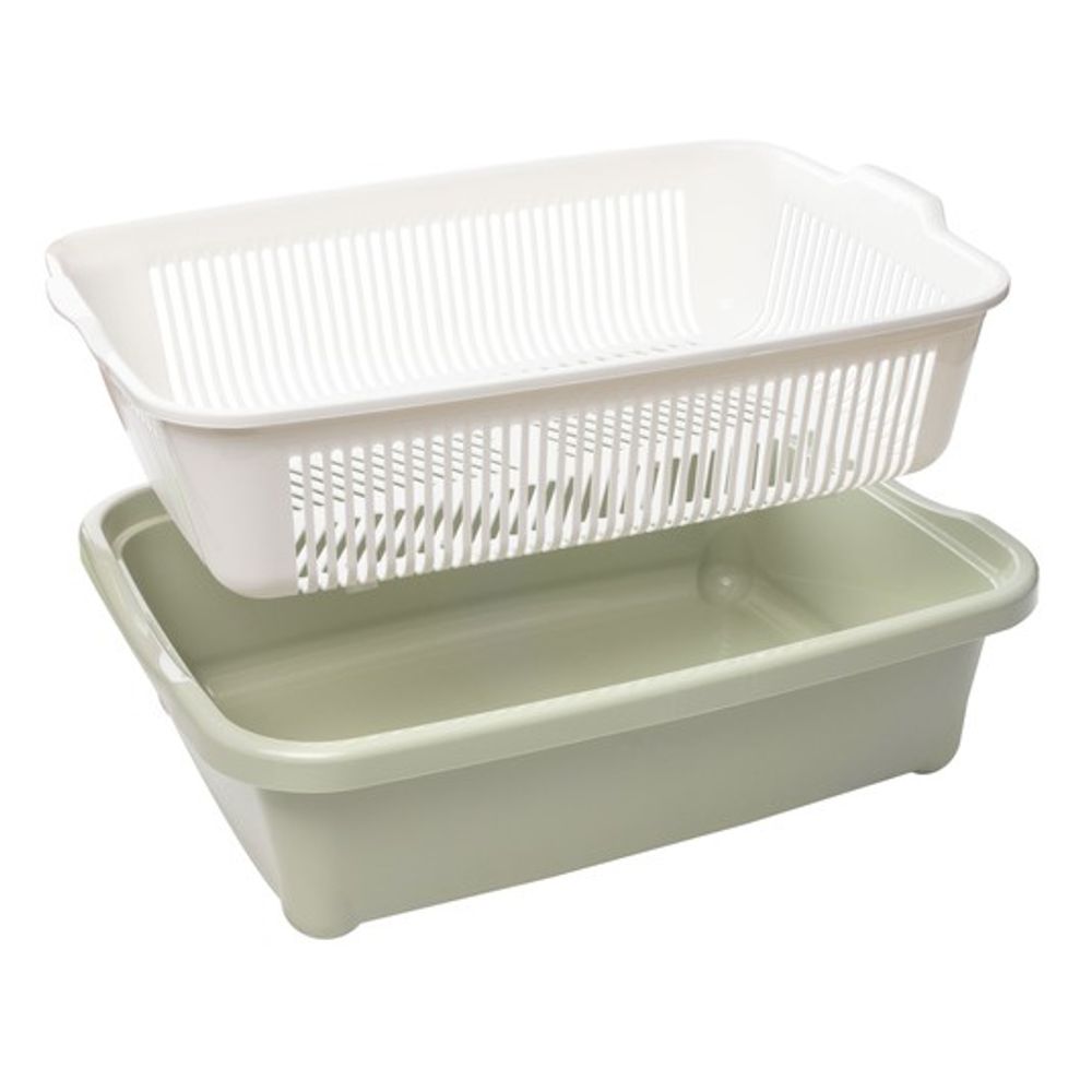 Туалет Gamma для кошек высокий с сеткой "Дюна", оливковый 420*320*125мм