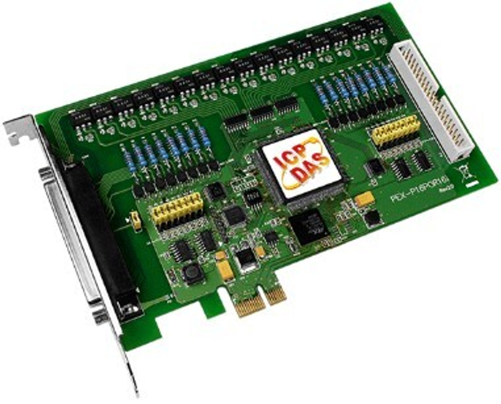 Плата  ICP DAS PEX-P16POR16i CR