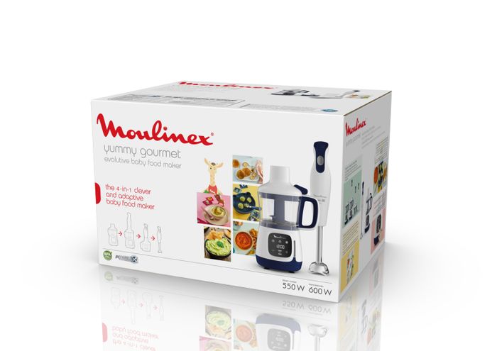 Универсальный набор 4 в 1 Moulinex Yummy Gourmet DD55W110, для детского питания