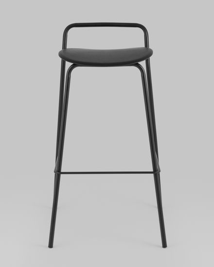 Стул металлический барный Mantis черный