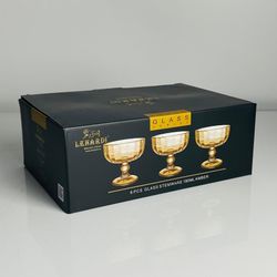 Lenardi 588-614 Набор из 6 креманок 230мл в под.уп.(х4)Стекло