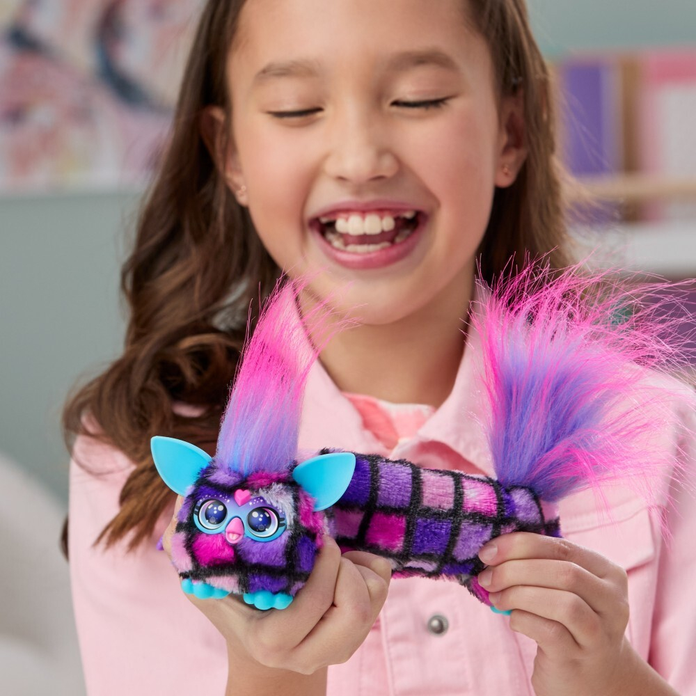 Hasbro Furby DJ Furblets - растягивающийся интерактивный талисман Dis-Co-Dazz G1780