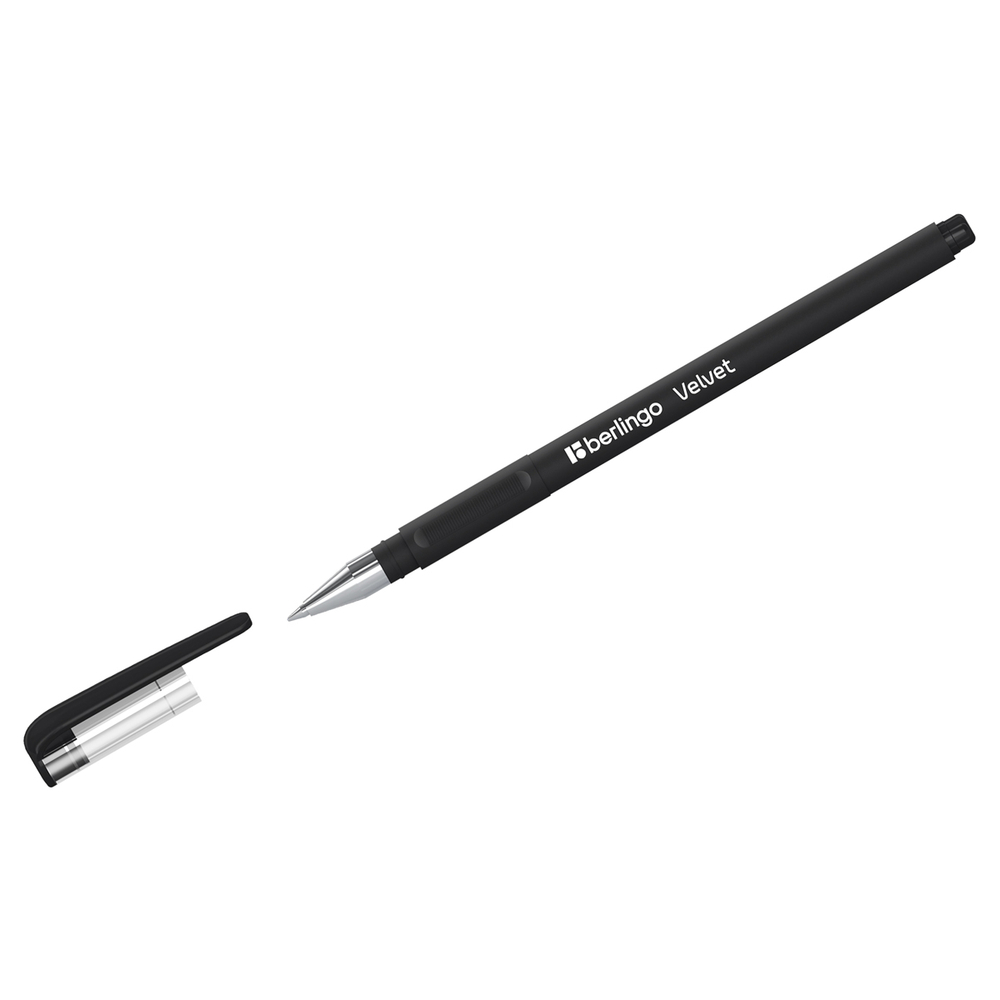 Ручка гелевая Berlingo "X-Gel" черная, 0,5мм