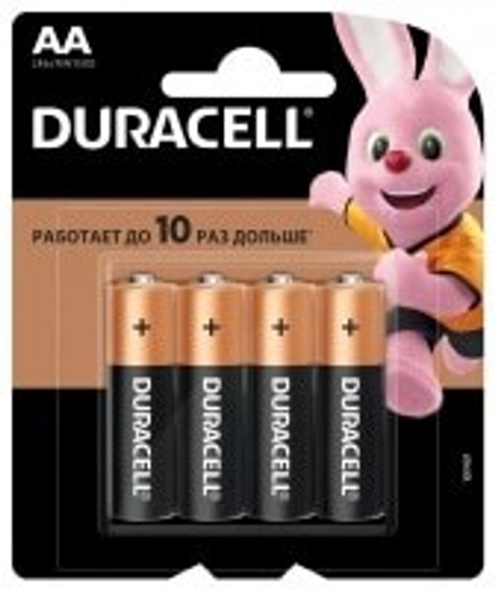 Элемент питания DURACELL LR6-BL4